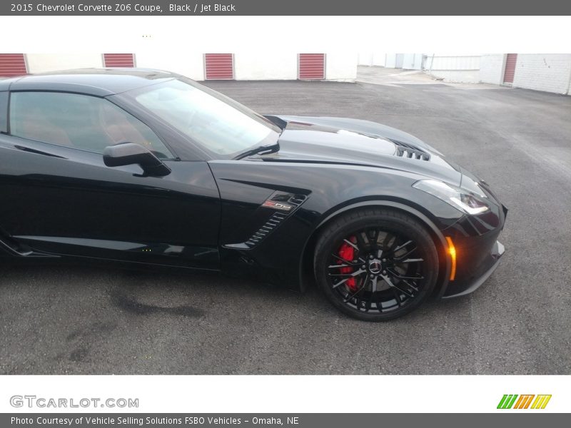 Black / Jet Black 2015 Chevrolet Corvette Z06 Coupe