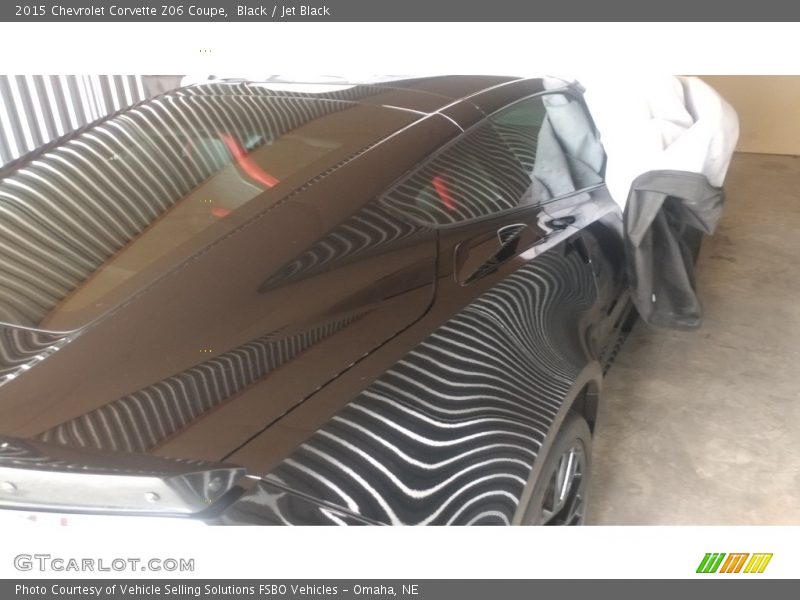Black / Jet Black 2015 Chevrolet Corvette Z06 Coupe