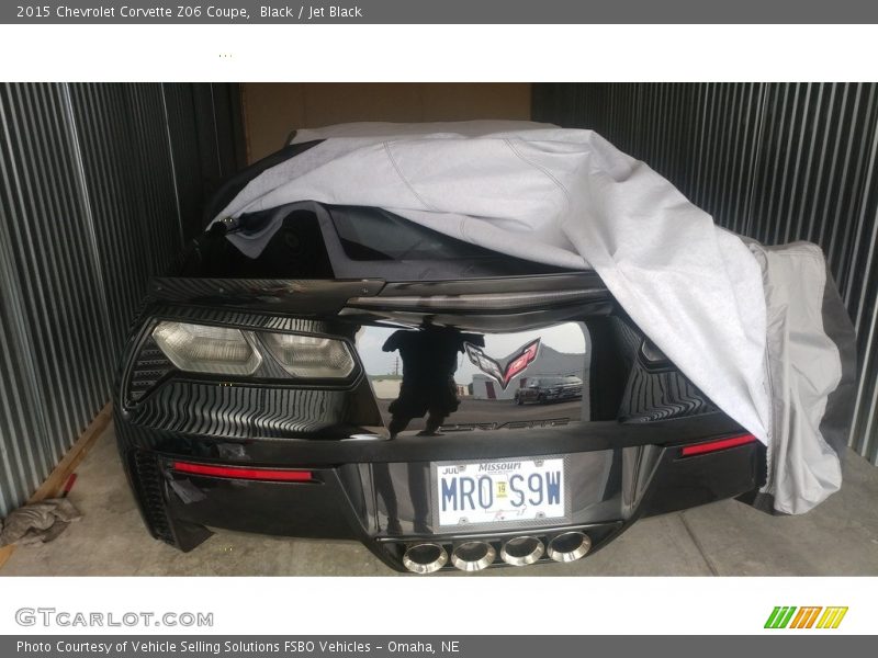 Black / Jet Black 2015 Chevrolet Corvette Z06 Coupe