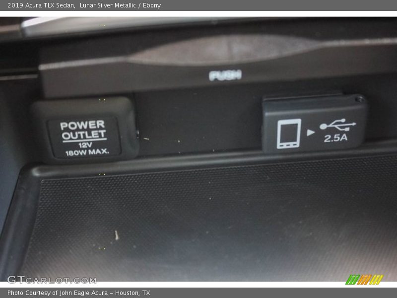 Lunar Silver Metallic / Ebony 2019 Acura TLX Sedan
