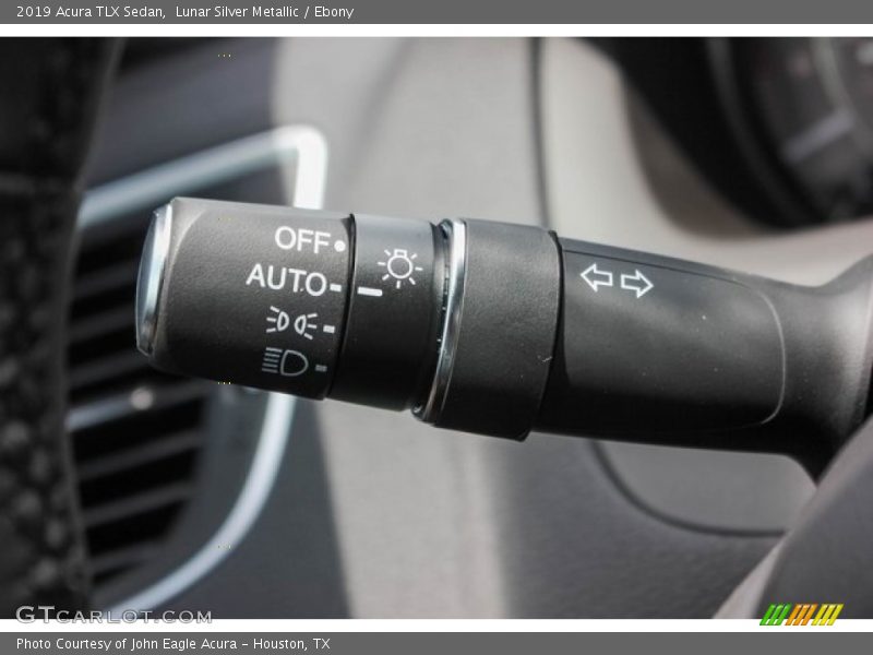 Lunar Silver Metallic / Ebony 2019 Acura TLX Sedan