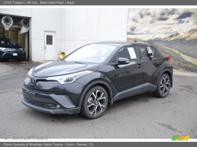 Black Sand Pearl / Black 2018 Toyota C-HR XLE