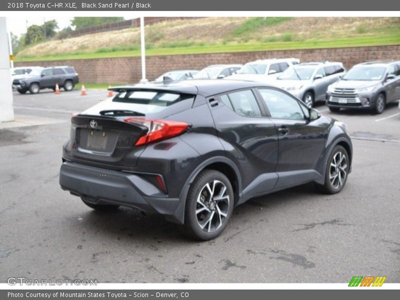 Black Sand Pearl / Black 2018 Toyota C-HR XLE