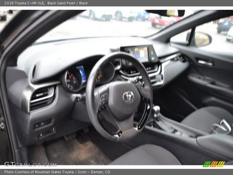 Black Sand Pearl / Black 2018 Toyota C-HR XLE