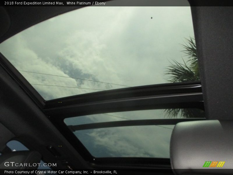 Sunroof of 2018 Expedition Limited Max
