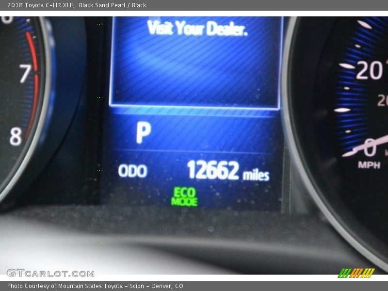 Black Sand Pearl / Black 2018 Toyota C-HR XLE