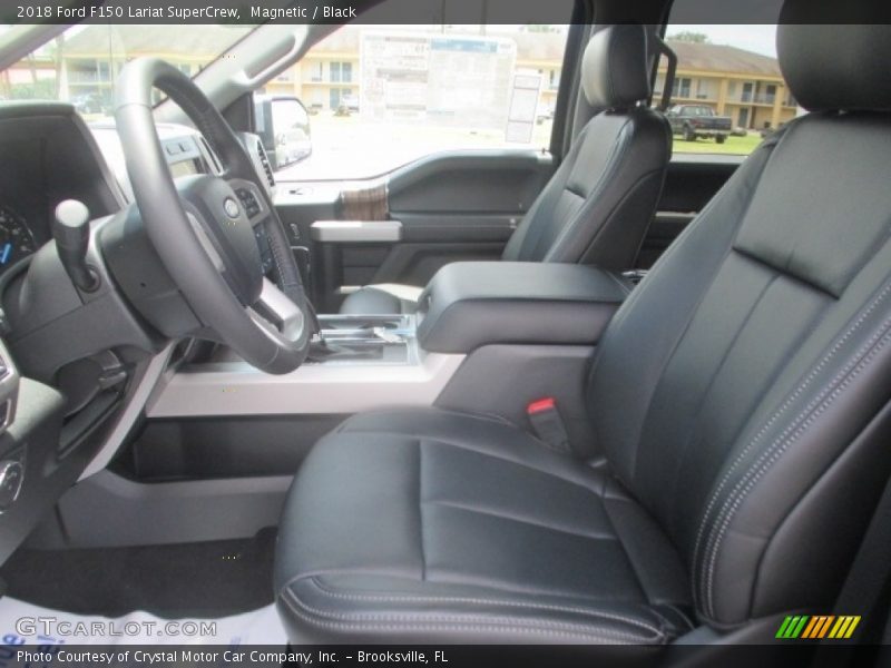 Magnetic / Black 2018 Ford F150 Lariat SuperCrew