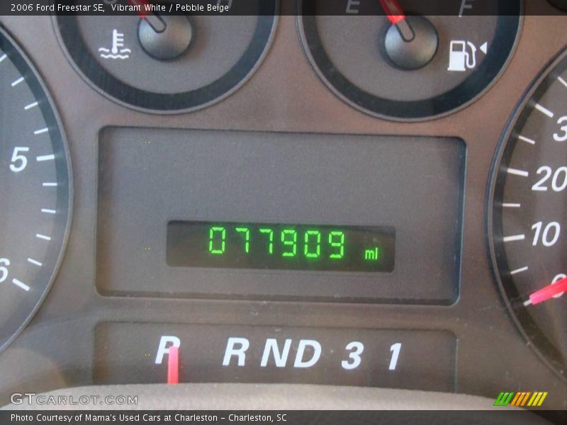 Vibrant White / Pebble Beige 2006 Ford Freestar SE