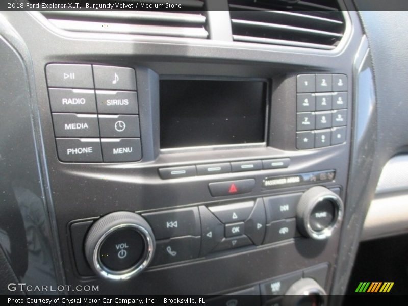 Burgundy Velvet / Medium Stone 2018 Ford Explorer XLT