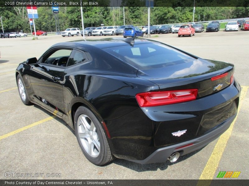 Black / Jet Black 2018 Chevrolet Camaro LS Coupe