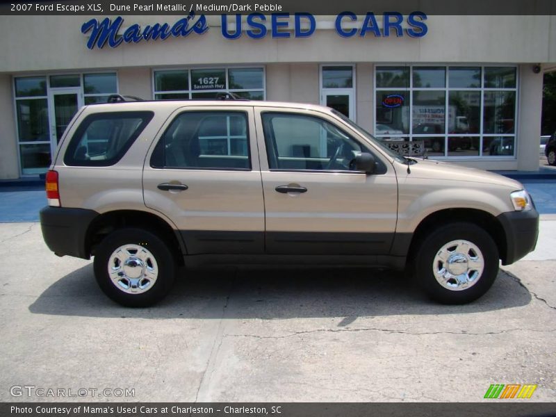 Dune Pearl Metallic / Medium/Dark Pebble 2007 Ford Escape XLS