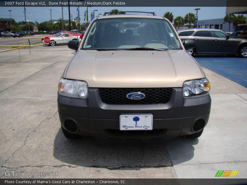 Dune Pearl Metallic / Medium/Dark Pebble 2007 Ford Escape XLS