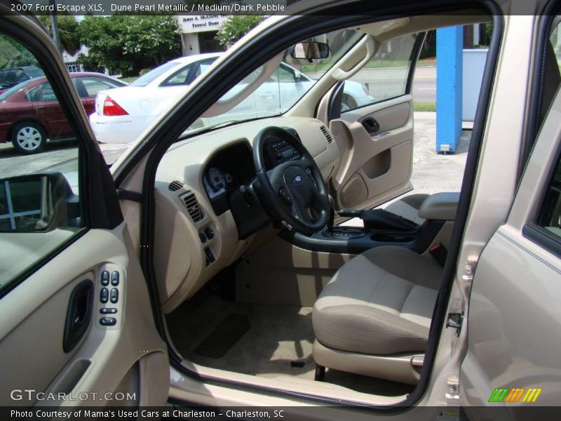 Dune Pearl Metallic / Medium/Dark Pebble 2007 Ford Escape XLS