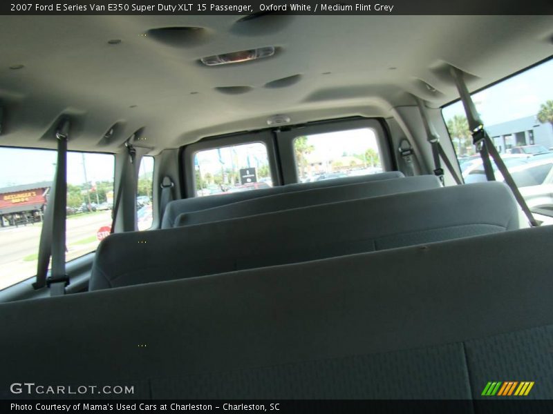 Oxford White / Medium Flint Grey 2007 Ford E Series Van E350 Super Duty XLT 15 Passenger