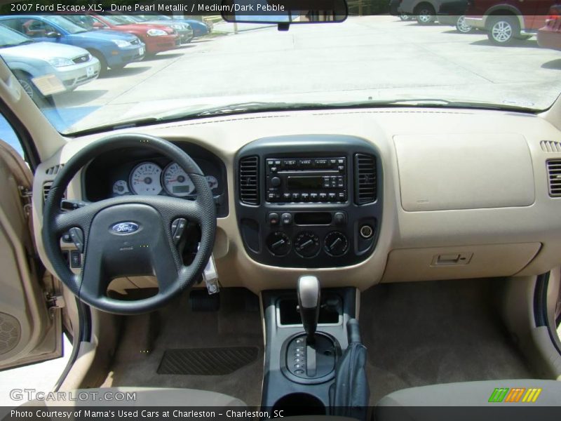 Dune Pearl Metallic / Medium/Dark Pebble 2007 Ford Escape XLS