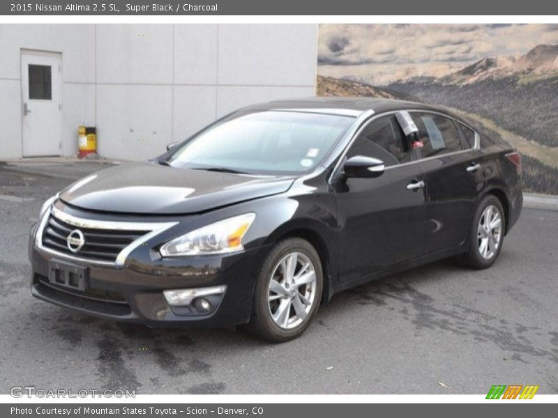 Super Black / Charcoal 2015 Nissan Altima 2.5 SL