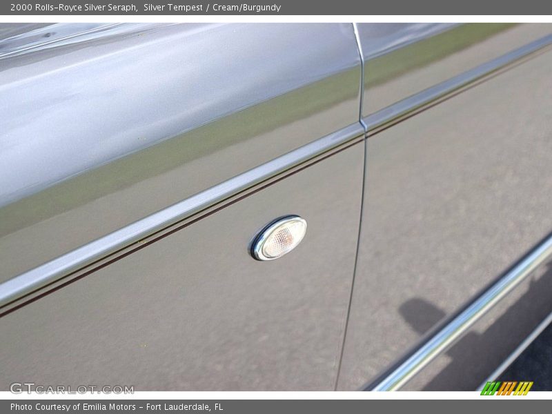 Silver Tempest / Cream/Burgundy 2000 Rolls-Royce Silver Seraph