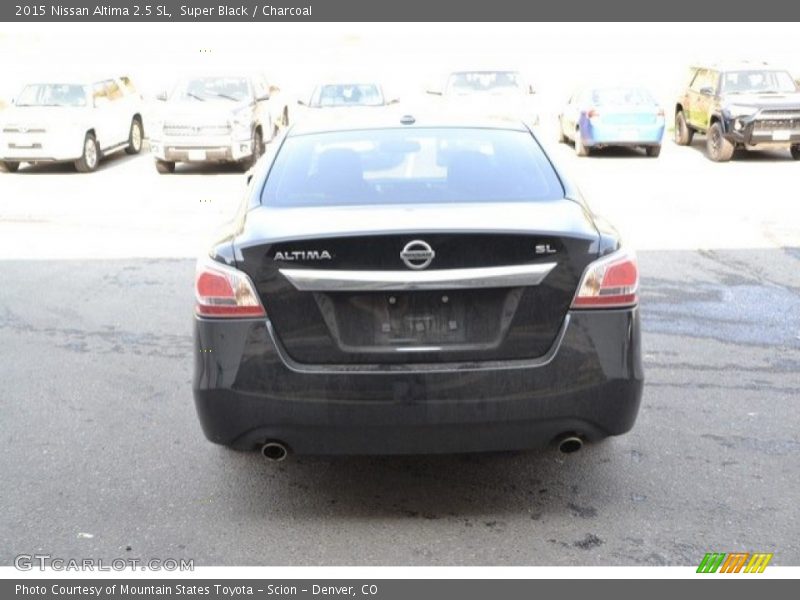 Super Black / Charcoal 2015 Nissan Altima 2.5 SL