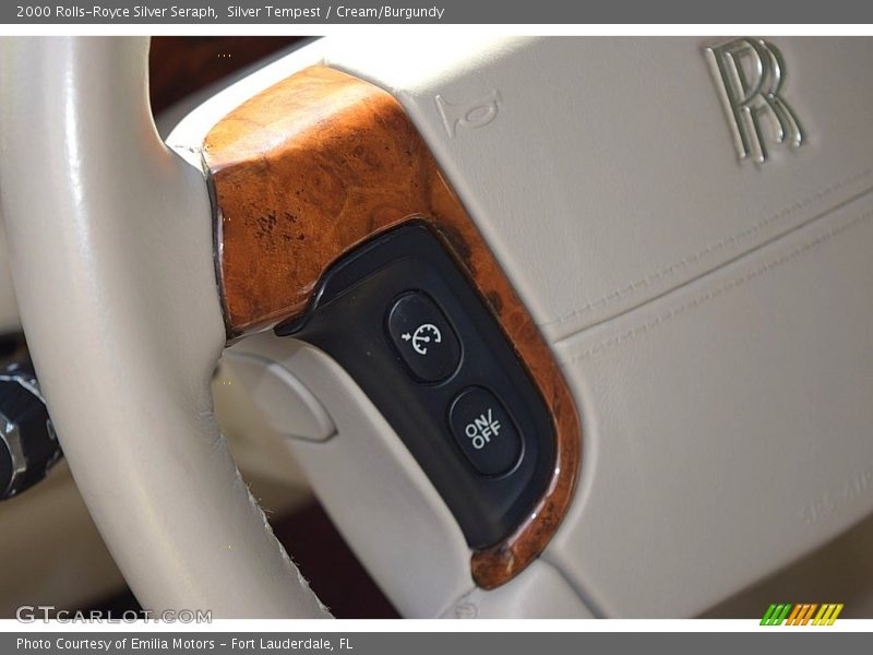  2000 Silver Seraph  Steering Wheel