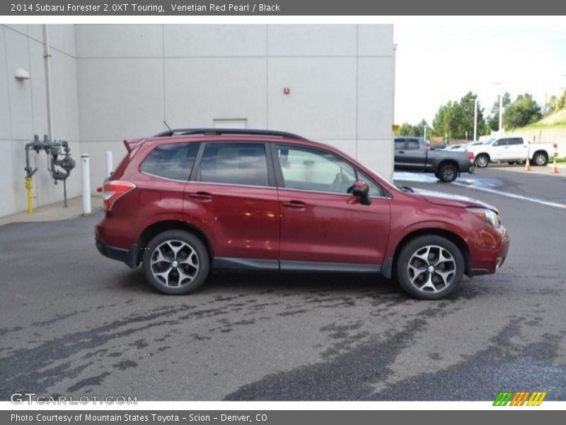 Venetian Red Pearl / Black 2014 Subaru Forester 2.0XT Touring