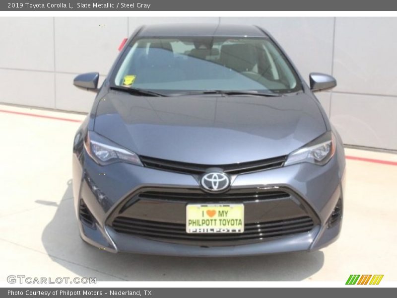 Slate Metallic / Steel Gray 2019 Toyota Corolla L