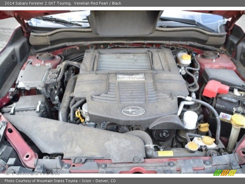 Venetian Red Pearl / Black 2014 Subaru Forester 2.0XT Touring
