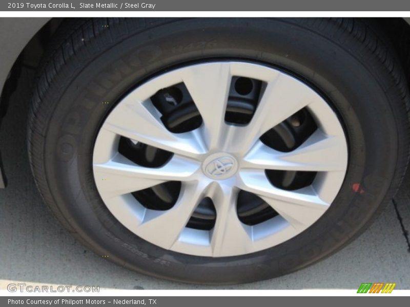 Slate Metallic / Steel Gray 2019 Toyota Corolla L