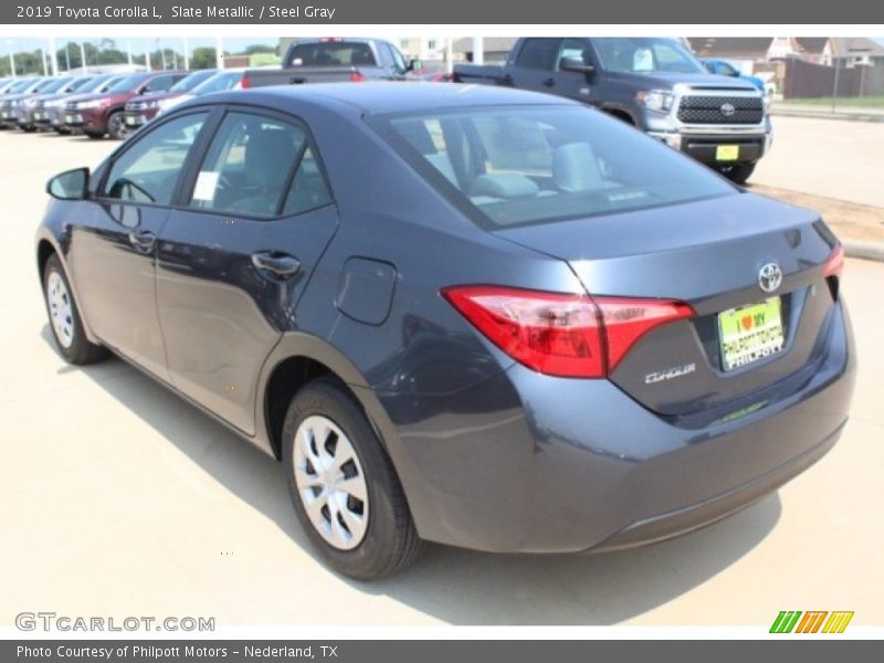 Slate Metallic / Steel Gray 2019 Toyota Corolla L