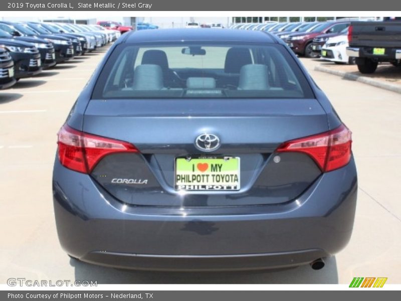 Slate Metallic / Steel Gray 2019 Toyota Corolla L