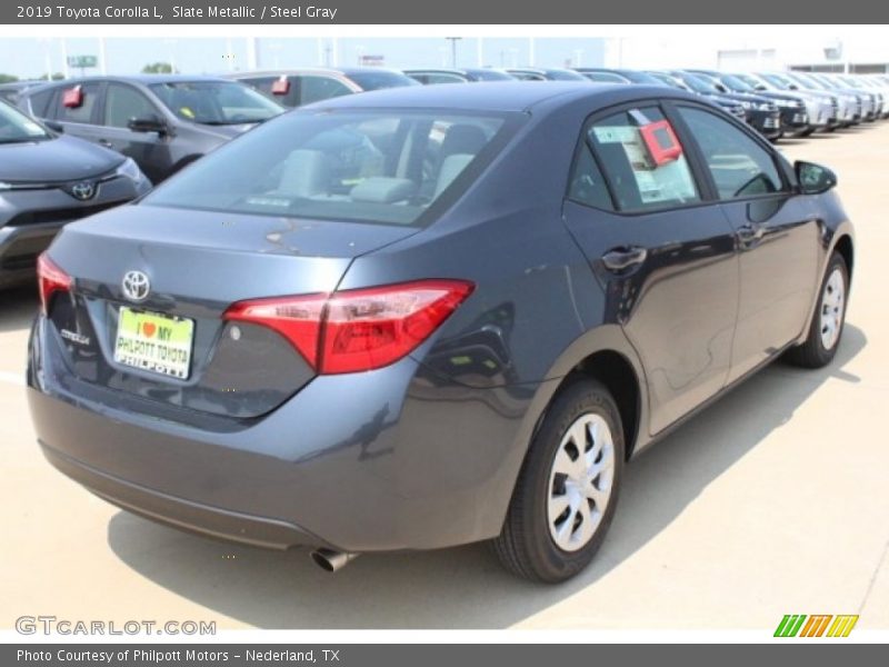 Slate Metallic / Steel Gray 2019 Toyota Corolla L