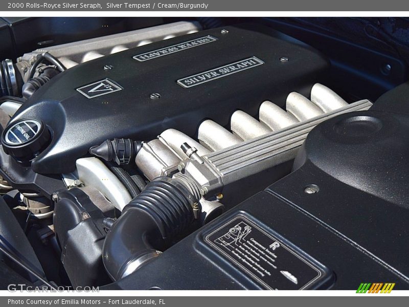  2000 Silver Seraph  Engine - 5.4L V12