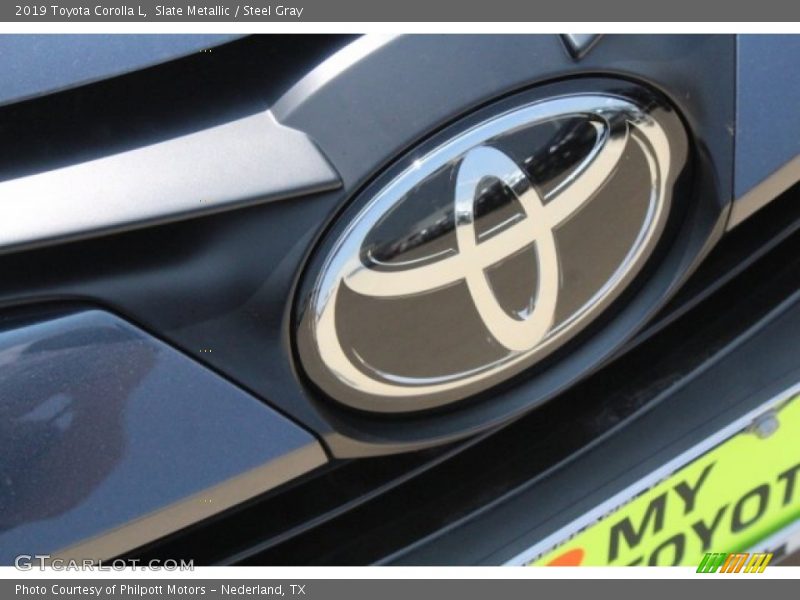Slate Metallic / Steel Gray 2019 Toyota Corolla L