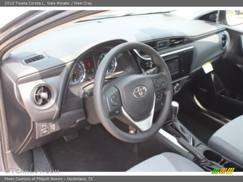 Slate Metallic / Steel Gray 2019 Toyota Corolla L