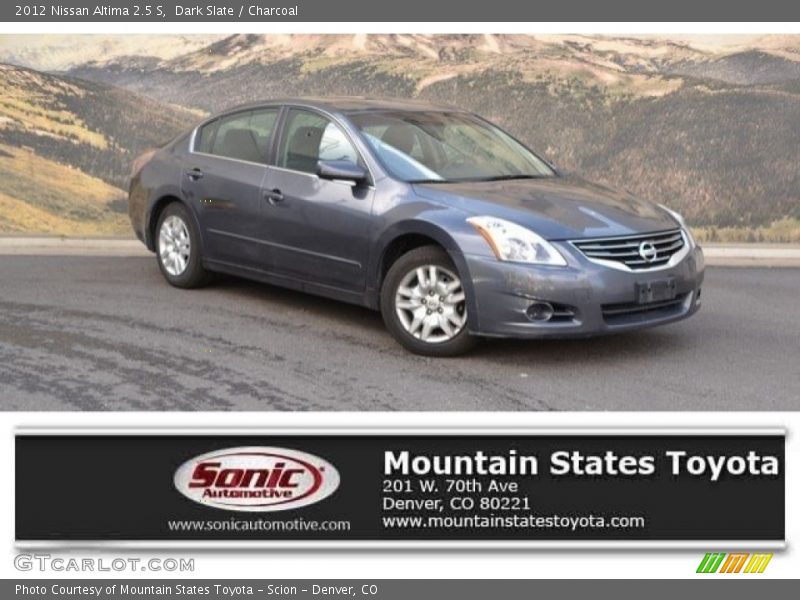 Dark Slate / Charcoal 2012 Nissan Altima 2.5 S