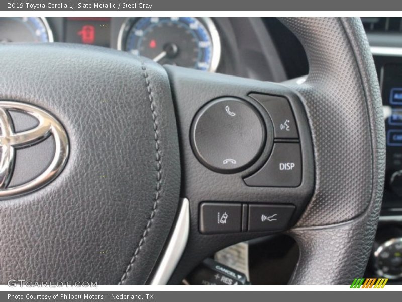 Slate Metallic / Steel Gray 2019 Toyota Corolla L