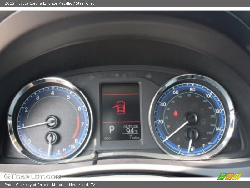 Slate Metallic / Steel Gray 2019 Toyota Corolla L