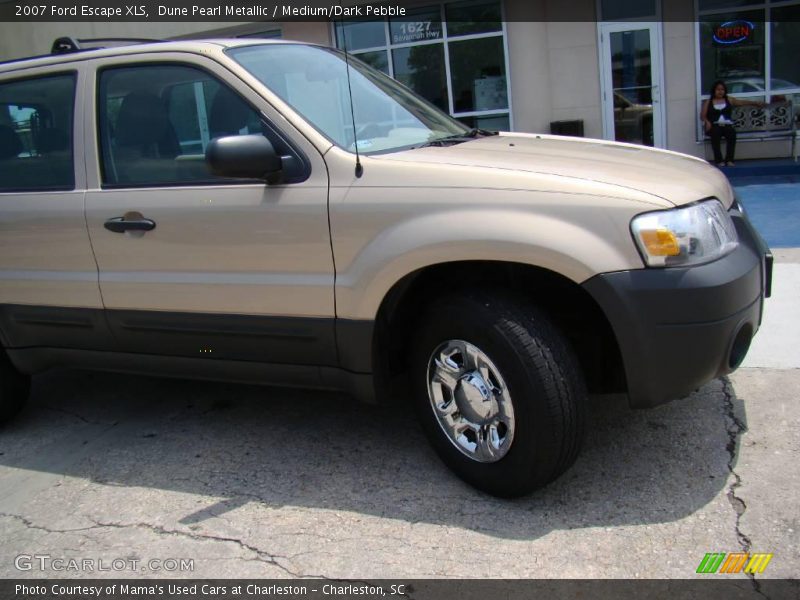 Dune Pearl Metallic / Medium/Dark Pebble 2007 Ford Escape XLS