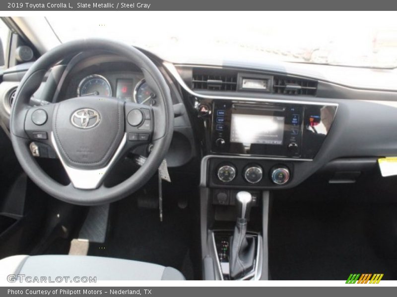 Slate Metallic / Steel Gray 2019 Toyota Corolla L
