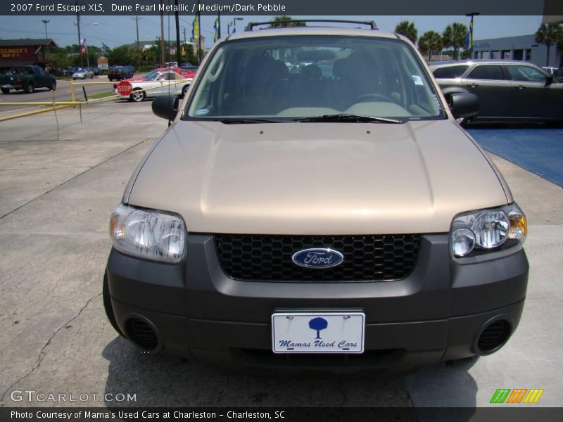 Dune Pearl Metallic / Medium/Dark Pebble 2007 Ford Escape XLS