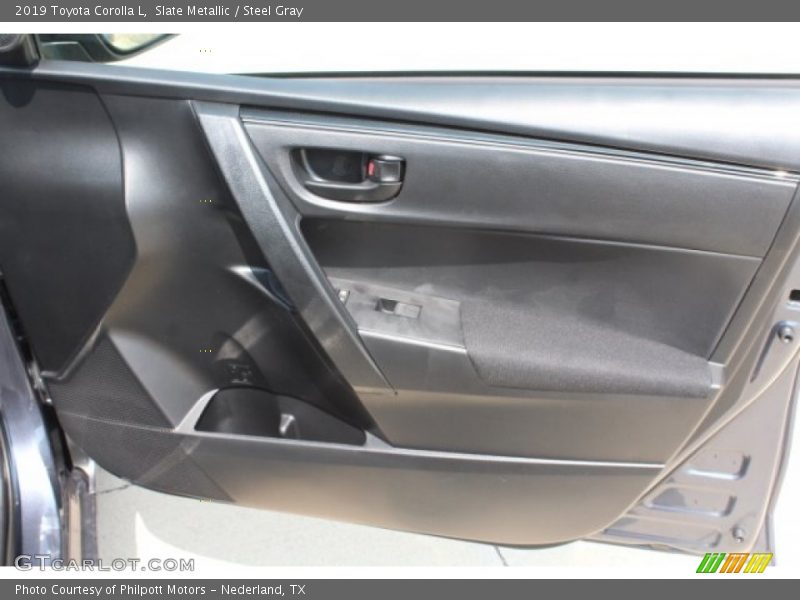Slate Metallic / Steel Gray 2019 Toyota Corolla L