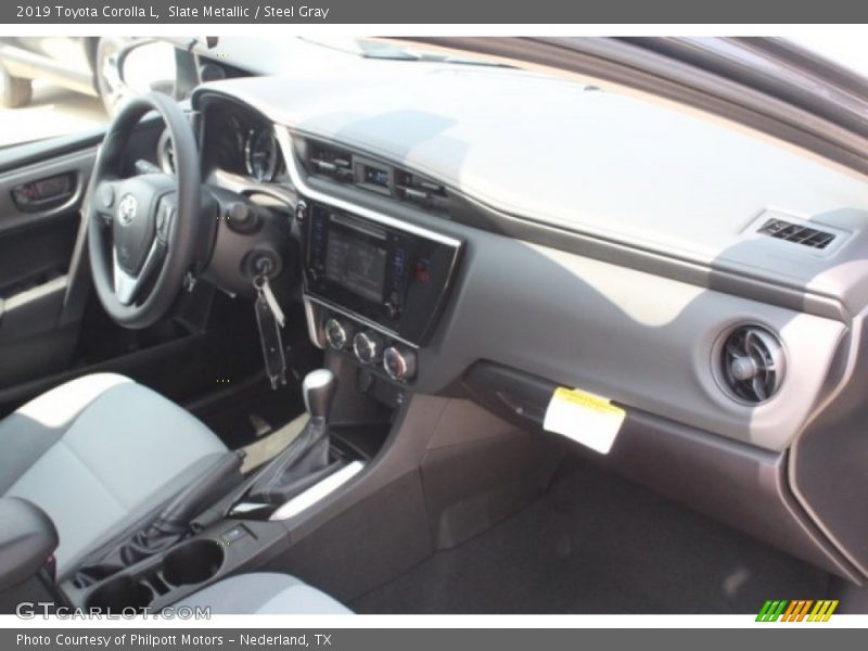 Slate Metallic / Steel Gray 2019 Toyota Corolla L