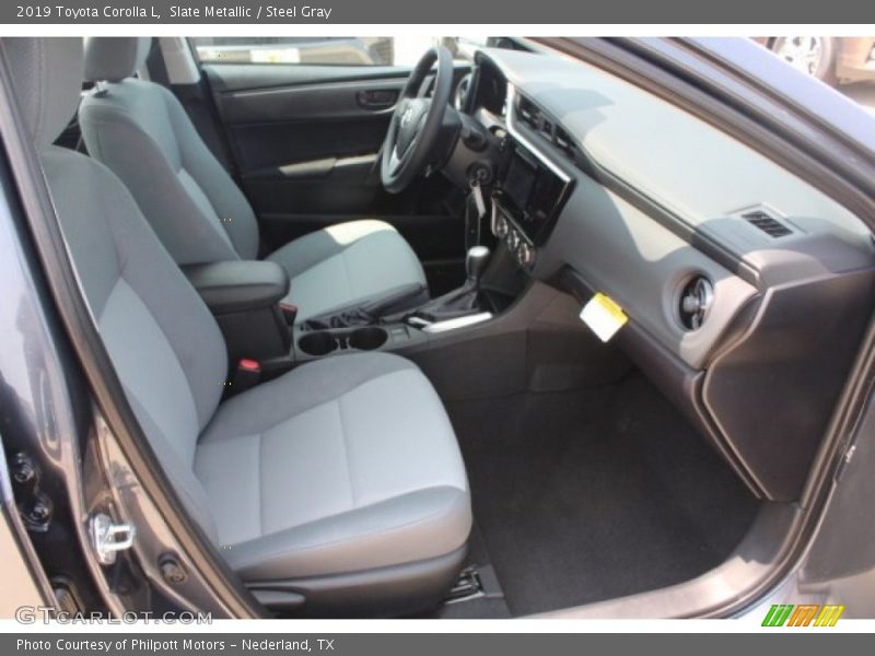 Slate Metallic / Steel Gray 2019 Toyota Corolla L