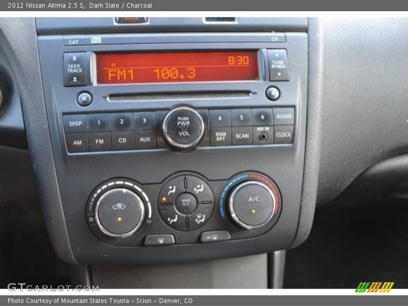 Dark Slate / Charcoal 2012 Nissan Altima 2.5 S