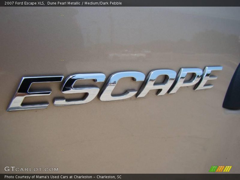 Dune Pearl Metallic / Medium/Dark Pebble 2007 Ford Escape XLS