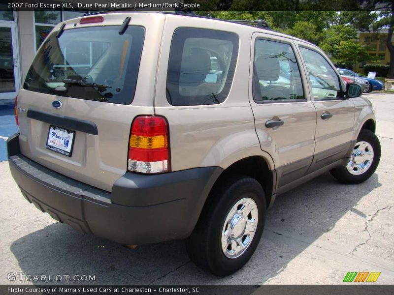 Dune Pearl Metallic / Medium/Dark Pebble 2007 Ford Escape XLS