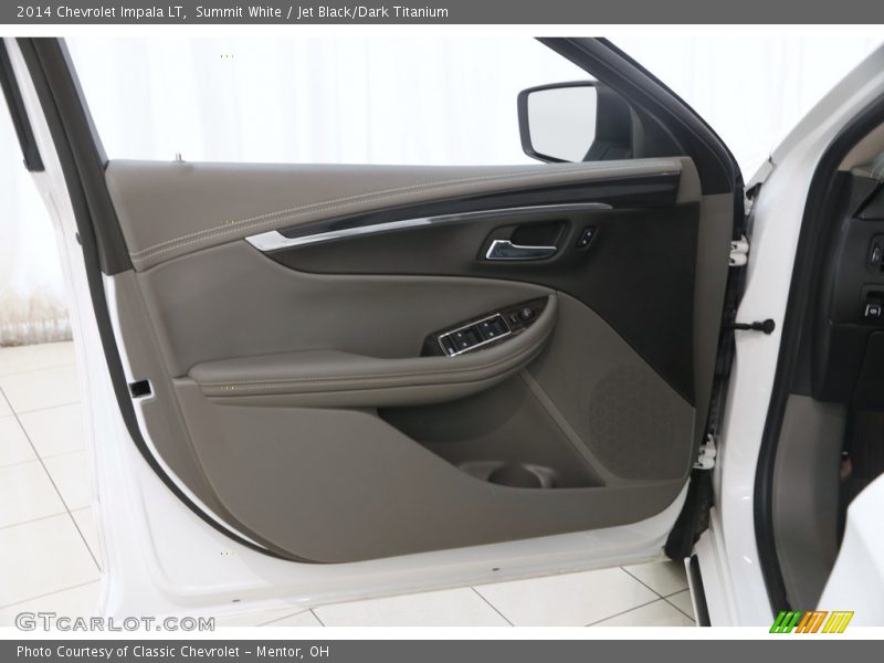 Summit White / Jet Black/Dark Titanium 2014 Chevrolet Impala LT