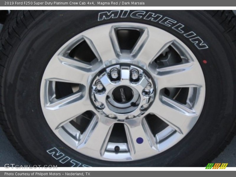  2019 F250 Super Duty Platinum Crew Cab 4x4 Wheel