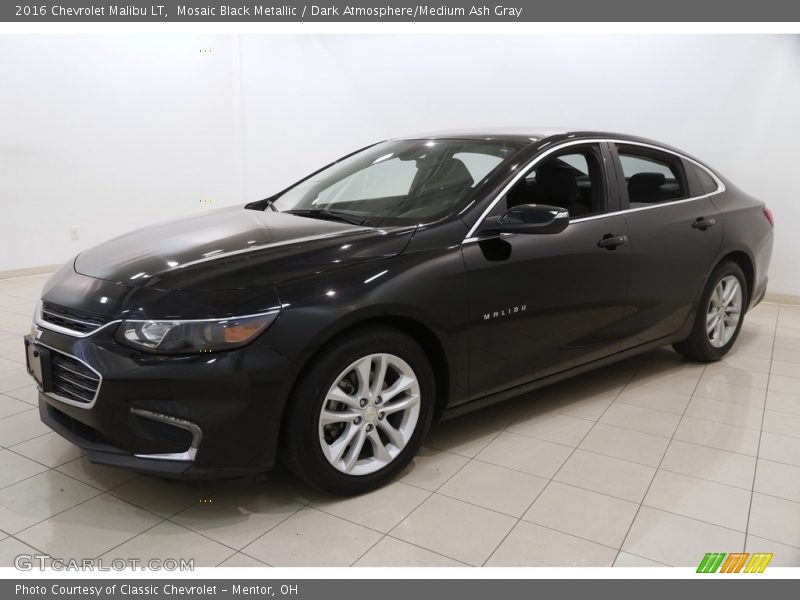 Mosaic Black Metallic / Dark Atmosphere/Medium Ash Gray 2016 Chevrolet Malibu LT
