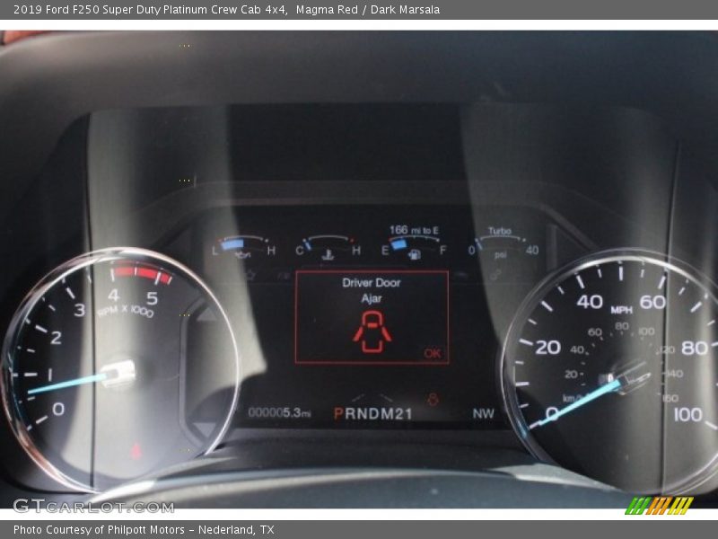  2019 F250 Super Duty Platinum Crew Cab 4x4 Platinum Crew Cab 4x4 Gauges