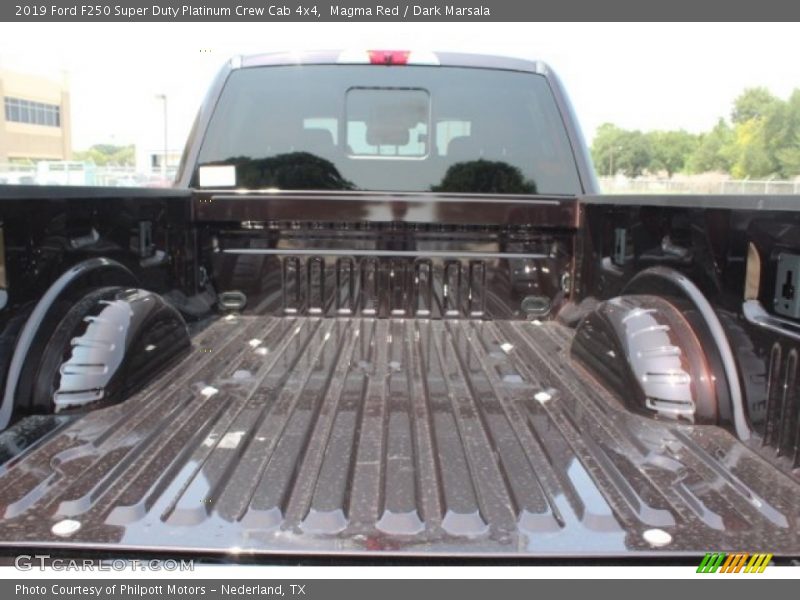 Magma Red / Dark Marsala 2019 Ford F250 Super Duty Platinum Crew Cab 4x4